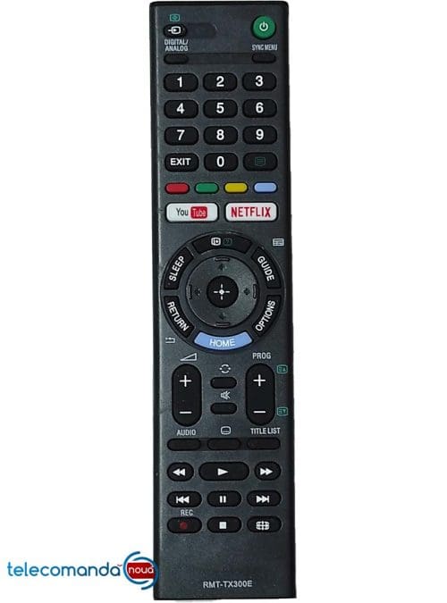 Telecomanda Sony RMT-TX 300E Smart cu Netflix si You Tube nu are nevoie de nici o alta setare suplimentara. Avand aceleasi functii dupa cum se vede in poza de prezentare. Telecomanda inlocuieste originalul. Va rugam sa verificati compatibilitatea cu cea originala a televizorului.. Telecomanda Sony RMT-TX 300E functioneaza la modelele de mai jos: AKAI-AKTV2416T BRANDT-B 3230 HD LED ,B 3930 LED ,B 5504 UHD(1A VERS.) , B 5508 UHD-LED(1A VERS.) BRAVO-T1135 CAMPIONE-AKAI - AKTV 2815 T CONTINENTAL EDISON-CELED 320917 B 7 LG-125 SONY - 1 -492 - 992- 11 , KD - 43 X 7000 E ,KD - 43 XE 7000 ,KD - 43 XE 7003 , KD - 43 XE 7004 ,KD - 43 XE 7005 , KD - 43 XE 7077 ,KD - 43 XF 7005 BAEP , KD - 49 F 8005 BAEP ,KD - 49 XE 7000 , KD - 49 XE 7003 , KD - 49 XE 7004 , KD - 49 XE 7005 ,KD - 49 XE 7077 , KD - 49 XE 7088 ,KD - 49 XE 7096 , KD - 49 XE 7099 ,KD - 49 XE 8077 , KD - 49 XF 7004 ,KD - 49 XF 7005 , SONY-KD - 49 XF 7077 ,KD - 49 XF 7096 , KD - 55 EX 7077 ,KD - 55 XE 7000 , KD - 55 XE 7003 ,KD - 55 XE 7004 , KD - 55 XE 7005 ,KD - 55 XE 7077 , KD - 55 XE 7088 ,KD - 55 XE 7096 , KD - 55 XE 7099 ,KD - 55 XE 8096 , KD - 55 XF 7004 ,KD - 55 XF 7005 , KD - 55 XF 7096 ,KD - 55 XF 8577 , SONY-KD - 65 XE 7004 , KD - 65 XE 7005 ,KD - 65 XE 7096 ,KD - 65 XE 8588 , KD - 65 XF 7005 ,KD - 65 XF 7096 , KD - 65 XF 8577 ,KD-55XG7096 , KD49F8005C ,KD65XF7004 , KDL-32R40XC ,KDL- 32R400C , KDL-32R403C ,KDL - 32 R 405 c , KDL - 32 R 505 c ,KDL - 32 RD 435 , KDL - 32 WD 603 ,KDL - 32 WD 605 , KDL - 32 WD 750 ,KDL - 32 WD 755 , KDL - 32 WD 757 ,KDL - 32 WD 758 SONY-KDL - 32 WD 759 ,KDL - 32 WE 610 , KDL - 32 WE 613 ,KDL - 32 WE 613 NU , KDL - 32 WE 615 ,KDL-40R455C , KDL - 40 R 550 c ,KDL - 40 R 553 c , KDL - 40 R 553 CBU ,KDL - 40 R 555 c , KDL - 40 RD 453 ,KDL - 40 RD 455 , KDL-40 W 650 ,KDL-40WD 655 , KDL-40 WE 660 ,KDL-40 WE 663 SONY-KDL-40WE 663 BU ,KDL-40WE 665 , KDL - 43 WD 755 ,KDL - 43 WD 757 , KDL - 43 WD 758 ,KDL - 43 WD 759 , KDL - 43 WE 750 ,KDL - 43 WE 753 , KDL - 43 WE 753 BU , KDL - 43 WE 755 , KDL - 43 WF 663 ,KDL - 43 X 7000 E , KDL - 48 R 550 c ,KDL - 48 R 550 CBAEP , KDL-48 R 555 c ,KDL-48WD 650 , KDL-48WD 653 , KDL-48WD 655 SONY-KDL - 49 W 660 E ,KDL - 49 WD 755 , KDL - 49 WD 757 ,KDL - 49 WD 758 , KDL - 49 WD 759 ,KDL - 49 WE 660 , KDL - 49 WE 663 ,KDL - 49 WE 665 , KDL - 49 WE 750 ,KDL - 49 WE 753 , KDL - 49 WE 755 ,KDL - 50WF 665 , KDL-32W610E ,KDL-32W660E , KDL-40W650D ,KDL-40W660E , KDL-43W750E ,KDL-49W660E , KDL-49W750E ,KDL32WE613BU , RMT-7X102A ,RMT-7X102D ,RMT -7X3OOE , SONY-1 -493 - 130- 11 ,1 -493- 156- 11 ,1 -493-224- 11 ,FW - 43 XD 8005 , FW - 49 XD 8005 ,KD - 43 W 809 ,KD - 43 X 8000 C ,KD - 43 X 8000 E , KD - 43 X 8300 C ,KD - 43 X 8305 C ,KD - 43 X 8309 C ,KD - 43 XD 8005 , KD - 43 XD 8088 ,KD - 43 XD 8305 ,KD - 43 XE 8004 , KD - 43 XE 8088 ,KD - 43 XE 8099 ,KD - 43 XE 8396 ,KD - 43 XF 8096 , KD - 43 XF 8505 ,KD - 43 XF 8577 ,KD - 43 XF 8596 ,KD - 43 XF 8599 , , KD - 49 X 7000 DKD - 49 X 8000 C ,KD - 49 X 8000 E SONY-KD - 49 X 8005 C ,KD - 49 X 8088 , KD - 49 X 8300 C ,KD - 49 X 8305 ,KD - 49 X 8305 C , KD - 49 X 8500 C ,KD - 49 X 9000 E ,KD - 49 XD 7005 , KD - 49 XD 8005 ,KD - 49 XD 8305 ,KD - 49 XD 8305 B , KD - 49 XE 8005 ,KD - 49 XE 8005 BAEP ,KD - 49 XE 8088 , KD - 49 XE 8099 , KD - 49 XE 9005 BU ,KD - 49 XF 8096 , KD - 49 XF 8505 ,KD - 49 XF 8577 ,KD - 49 XF 8596 , KD - 49 XF 8599 ,KD - 49 XF 9005 ,KD - 49 XG 9005 , KD - 55 A1 ,KD - 55 A 1 BAEP ,KD - 55A1 BU ,KD - 55 AF 8 , KD - 55 AF 9 BAEP ,KD - 55 D 8505 ,KD - 55 S 8005 , KD - 55 S 8505 C ,KD - 55 SD 8505 ,KD - 55 X 7000 D , KD - 55 X 8005 C ,KD - 55 X 8500 C ,KD - 55 X 8500 D , KD - 55 X 8500 E ,KD - 55 X 8505 C Telecomanda Sony RMT-TX 300E SONY -KD - 55 X 8509 C ,KD - 55 X 9005 C , KD - 55 X 9305 C ,KD - 55 XD 7005 , KD - 55 XD 8005 ,KD - 55 XD 8505 ,KD - 55 XD 8577 , KD - 55 XD 8588 ,KD - 55 XD 8599 ,KD - 55 XD 9305 , KD - 55 XE 8396 ,KD - 55 XE 8588 ,KD - 55 XE 8596 BU , KD - 55 XE 8599 ,KD - 55 XE 9005 BU ,KD - 55 XF 8096 , KD - 55 XF 8505 ,KD - 55 XF 8588 ,KD - 55 XF 8596 , KD - 55 XF 8599 ,KD - 55 XF 9005 ,KD - 65 A1 ,KD - 65 AF 8 , KD - 65 D 8505 ,KD - 65 S 8005 ,KD - 65 S 8505 C , KD - 65 S 9005 ,KD - 65 SD 8505 ,KD - 65 SP 8505 , KD - 65 X 7500 D ,KD - 65 X 8505 C ,KD - 65 X 9000 C , KD - 65 X 9005 ,KD - 65 X 9005 B ,KD - 65 X 9305 , KD - 65 X 9305 C ,KD - 65 XD 7504 ,KD - 65 XD 7505 Telecomanda Sony RMT-TX 300E SONY-KD - 65 XD 8505 , KD - 65 XD 8577, KD - 65 XD 8599 ,KD - 65 XD 9305 ,KD - 65 XE 8599 KD - 65 XF 8505 ,KD - 65 XF 8588 ,KD - 65 XF 8596 , KD - 65 XF 8599 ,KD - 65 XF 9005 ,KD - 65 z 9 D , KD - 65 Z D 9 ,KD - 65 ZD 9 BAEP ,KD - 75 X 8505 c , KD-75X9105 ,KD - 75 X 9405 c ,KD - 75 XD 8505 , KD - 75 XD 9405 ,KD - 75 XE 9405 ,KD - 75 XF 8596 , KD - 75 XF 9005 ,KD - 75 ZD 9 BAEP ,KD-TX49XE7005 , KD 100 ZD 9 ,KD 55 XD 7005 ,KD-49XD8088 , KD-65XE8577 ,KD65XE9005BAEP ,KDL - 32 W 705 C , KDL-40W705C ,KDL - 43 W 755 C ,KDL - 43 W756 C , KDL - 43 W 805 C,KDL - 43 WD 750 , KDL - 43 X 8305 ,KDL - 43 X 8307 , KDL - 43 X 8308 ,KDL - 43 X 8309 Telecomanda Sony RMT-TX 300E SONY-KDL-48W705C ,KDL - 49 X 8305 , KDL - 49 X 8307 ,KDL - 49 X 8308 , KDL - 49 X 8309 ,KDL - 49 XD 7005 , KDL - 50W755C ,KDL - 50 W 765 C , KDL - 50W 800C ,KDL - 50W805C , KDL - 50W807C ,KDL - 50W 808C , KDL - 50W809 ,KDL - 55 W 755 c , KDL - 55W756 c ,KDL - 55 W805 c , KDL - 55 W808 C ,KDL - 65 W855 c , KDL - 65 W859 c ,KDL - 75 W 855 c SONY-KDL-43W807C ,KDL-50W756C , RMF-TX200A ,RMF -T7X200 E , RMF -TX 201 A ,RMF-TX300 A , RMF -TX300 E ,RMF-TX 500 E , RMF-TX200B ,RMF-TX200P , RMF-TX200U ,RMF-TX201 U , RMF-TX300U ,RMT-TX100 D , RMT-TX200A ,RMT -TX200E , RMT-TZ 102 E ,RMT-TZ300A , XBR-43X800D ,XBR-43X800E Telecomanda Sony RMT-TX 300E SONY-XBR-49X800D , XBR-49X800E ,XBR-49X900E ,XBR-55X800E , XBR-55X806E ,XBR-55X850D , XBR-55X850DS ,XBR-55X85OS ,XBR-55X855D , XBR-55X900E ,XBR-55X930E ,XBR-65X850D , XBR-65X850E ,XBR-65X900E , XBR-65X930D ,XBR-65X930E ,XBR-75X850D , XBR-75X850E ,XBR-75X900E , XBR-75X930D ,XBR-75X940E ,XBR-55X930D , XBR-75X940D ,XBR-85X850D Telecomanda Sony RMT-TX100D functioneaza cu doua baterii R3 ( AAA )